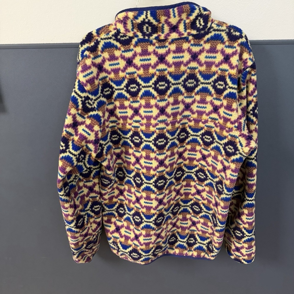 Patagonia Synchilla Snap-T Fleece Pullover Women's M Aberdeen Blue Butterfly - Picture 3 of 8